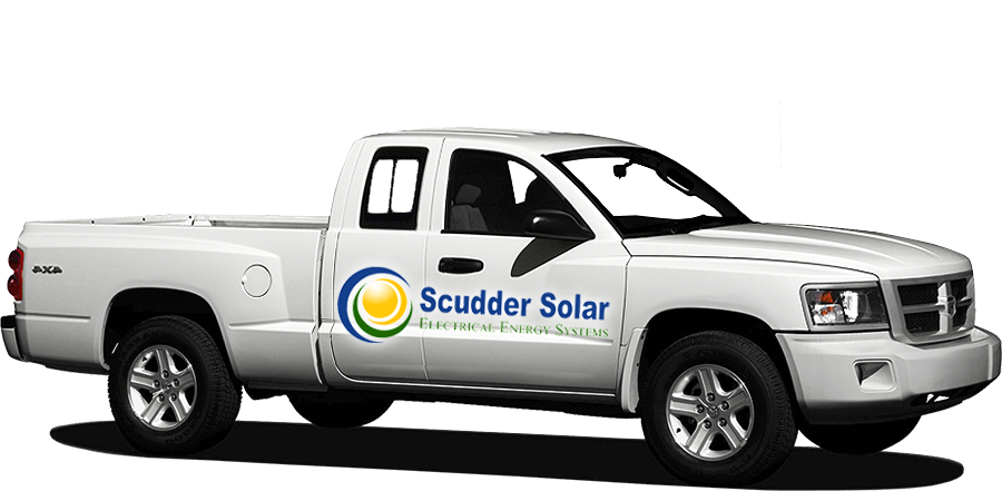 Scudder Solar work truck