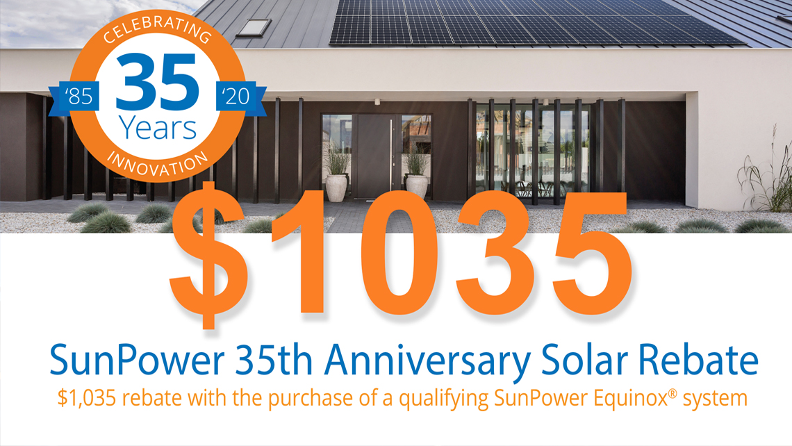 SunPower Solar Rebate Scudder Solar Energy Systems Blog