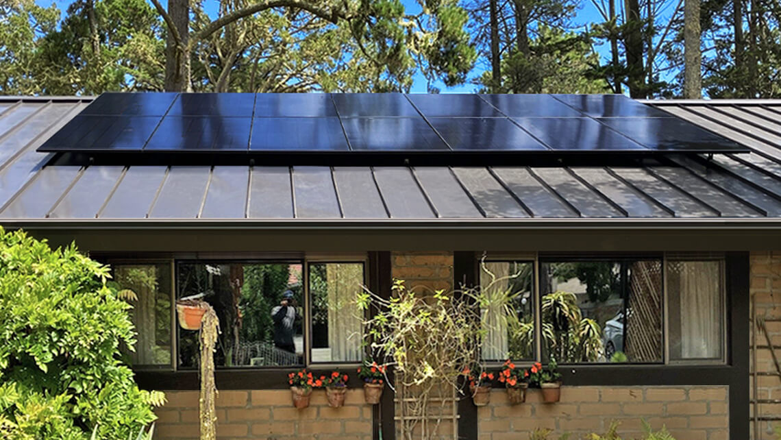 Carmel solar install