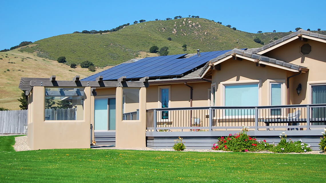 home solar installation