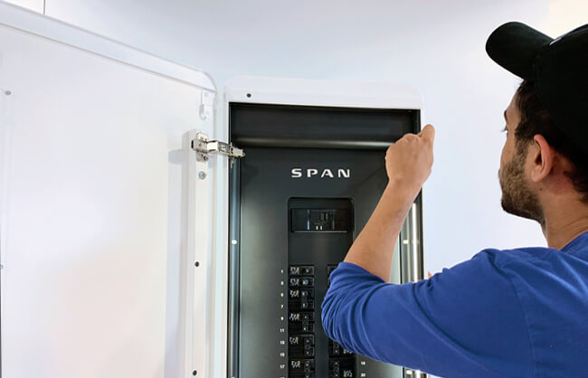 residential SPAN electric panel